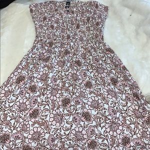 Design Lab Flower Print Dress